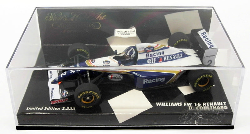 Minichamps 1/43 Scale 430 940103 - F1 Williams FW 16 Renault - D.Coulthard