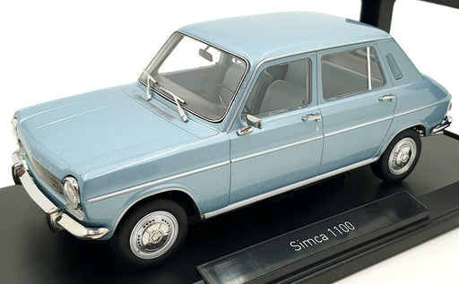 Norev 1/18 Scale Diecast 185751 - Simca 1100 GLS 1968 - Estoril Blue