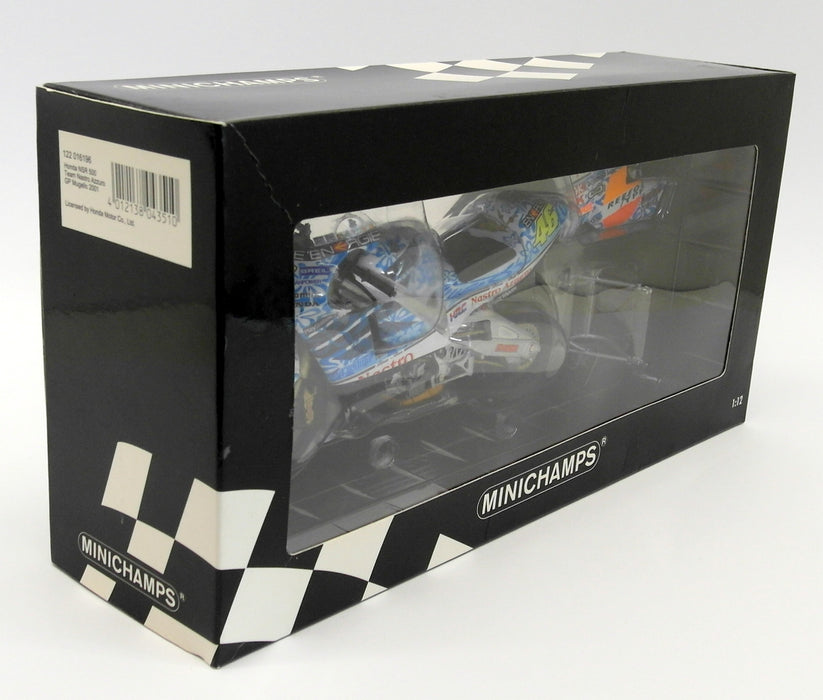 Minichamps 1/12 Scale Diecast - 122 016196 Honda NSR 500 Mugello Hawaiian Rossi