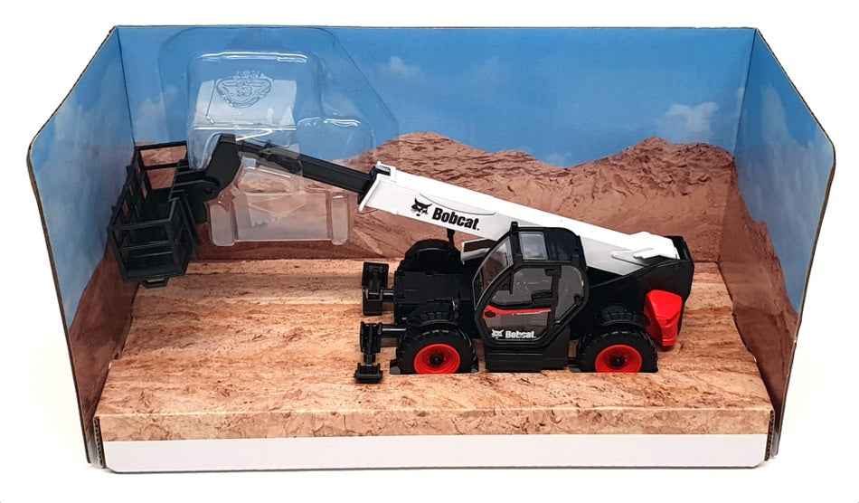 Burago 1/50 Scale 18-32088 - Bobcat Telescopic Telehandler With Man Platform