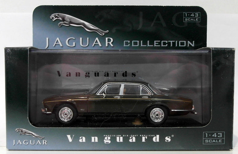 Vanguards 1/43 Scale Diecast VA08605 - Jaguar XJ6 Series 1 - Sable