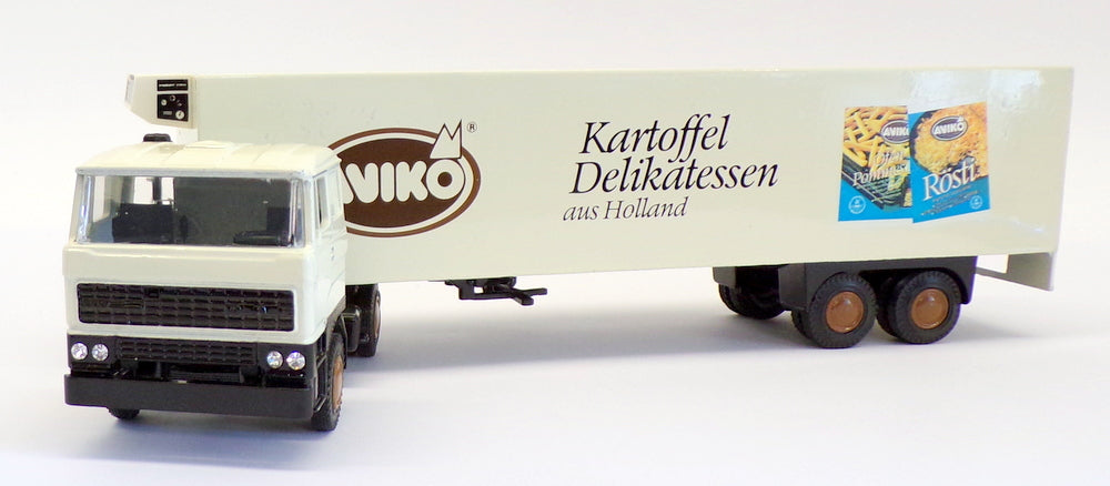 Lion Toys 1/50 Scale Truck No.59 - DAF 2800 Trekker Eurotrailer - Aviko