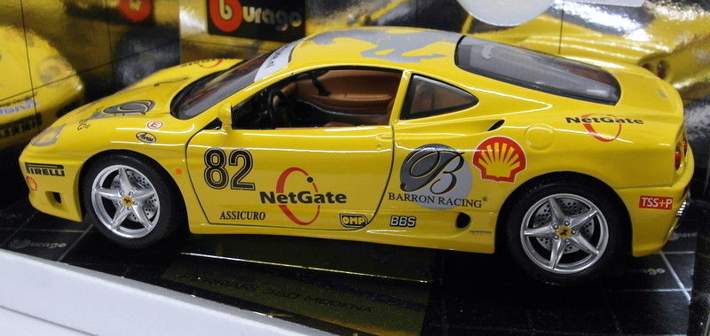 La Mini Miniera 1/18 Scale Diecast 3358 Ferrari 360 Modena Scuderia NetGate