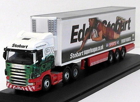 Oxford Diecast 1/76 Scale SHL01FR Scania Stobart Superleague Huddersfield Giants