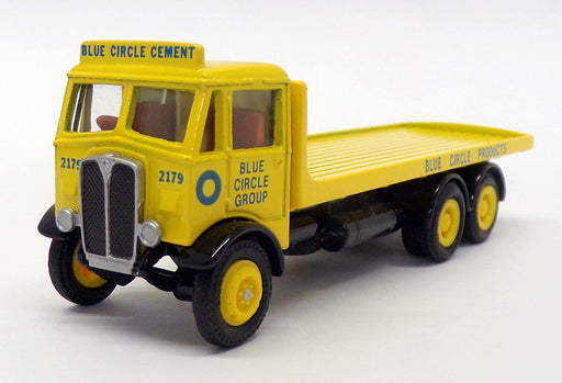 EFE 1/76 Scale E10702 - AEC Mammoth 6 Wheel Flatbed Truck - Blue Circle