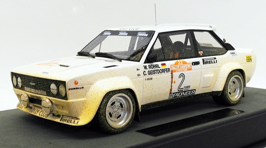 Top Marques 1/18 Scale TOP043DD - Fiat 131 Abarth 1st San Remo 1980