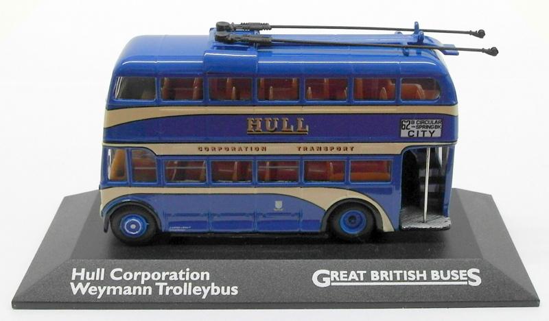 Atlas Editions 1/76 Scale 4 655 128 - Weymann Trolleybus - Hull Corporation