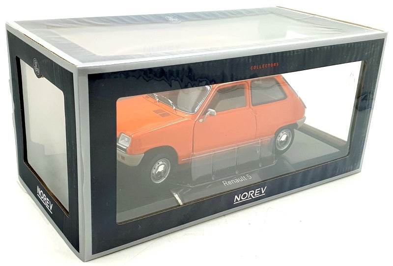 Norev 1/18 Scale Diecast 185381 - Renault 5 1972 - Orange