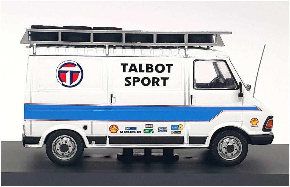 Ixo 1/43 Scale RAC369X - Citroen C35 Talbot Sport Rally Assistance 1981 - White