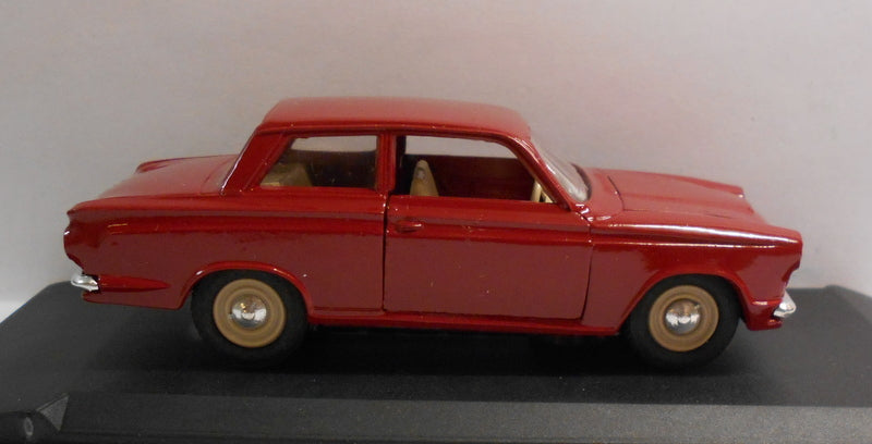 Eligor 1/43 Scale Diecast Model 1102 FORD CORTINA BERLINE 1965 RED