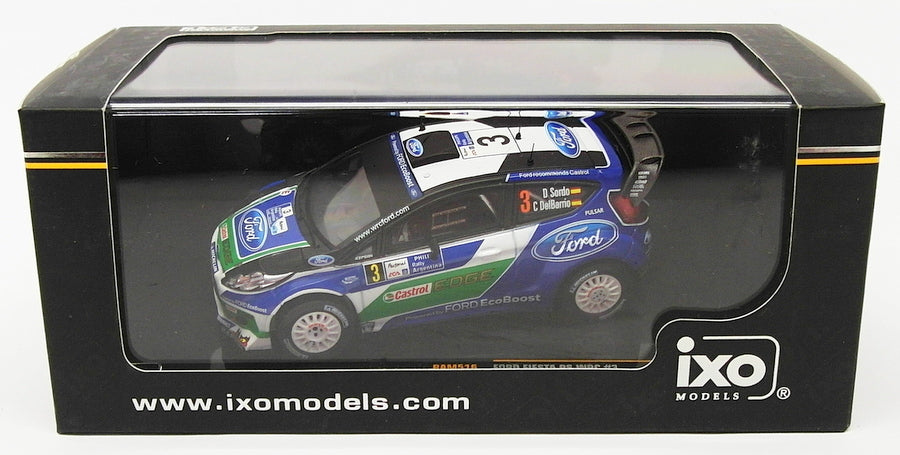 Ixo 1/43 Scale RAM516 - Ford Fiesta RS WRC - #3 Argentina 2012