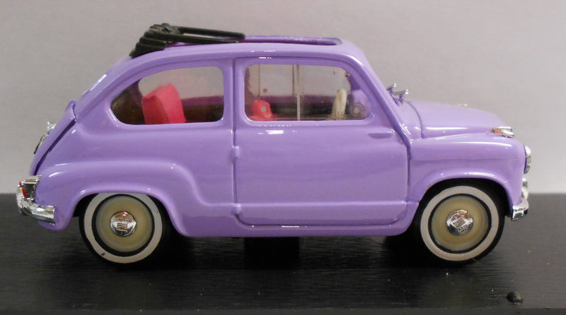 Brumm 1/43 Scale Metal Model - R249 FIAT 600 1956 34.SALONE INTERNAZIONALE 1996