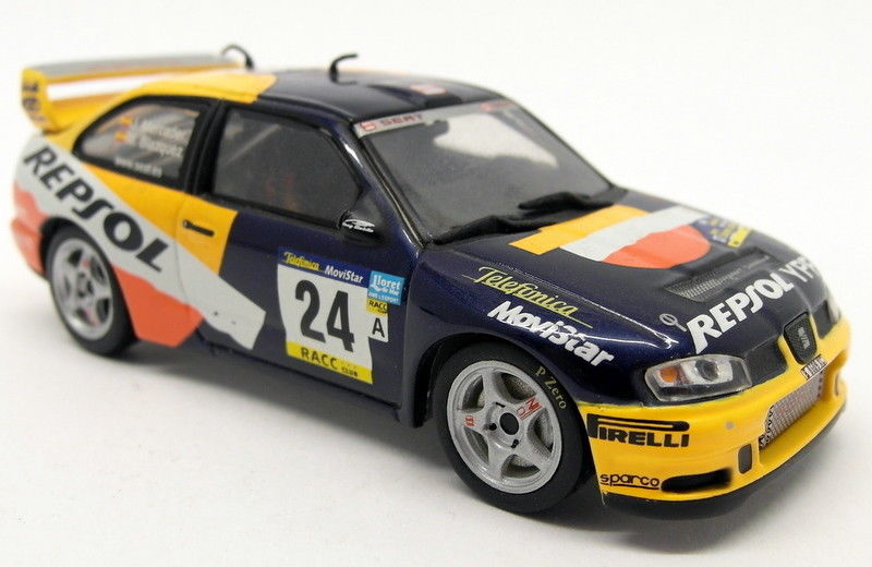 Ixo 1/43 Scale Diecast 17APR2018L Seat Cordoba Rallye Costa Brava