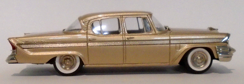 Brooklin 1/43 Scale BRK171  - 1957 Packard Clipper Sedan Tiara Gold Metallic