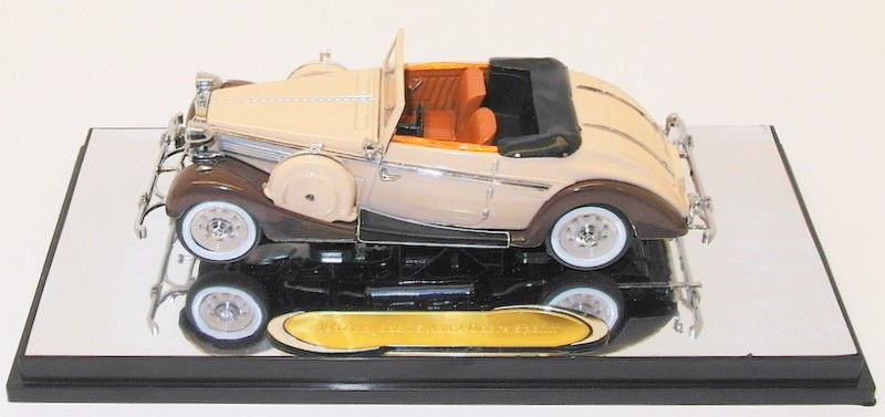Signature Models 1/43 Scale PM43705 - 1937 Maybach SW38 2Dr Spohn - Beige