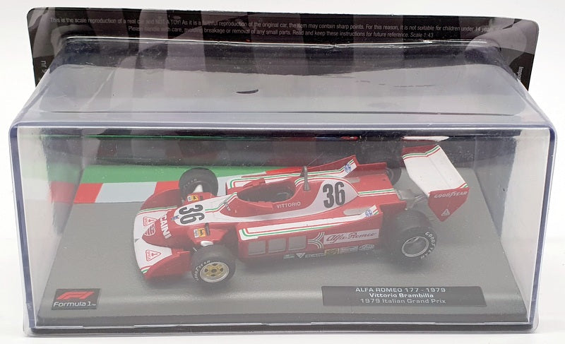 Altaya 1/43 Scale Model Car 1101IR18 -Alfa Romeo 177 1979 V.Brambilla