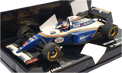 Minichamps 1/43 Scale 430 940102 F1 Williams FW16 Renault GP France 1994 Mansell