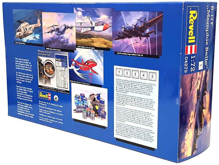Revell 1/72 Scale Aircraft Kit 04279 - Boeing B-17F Memphis Belle