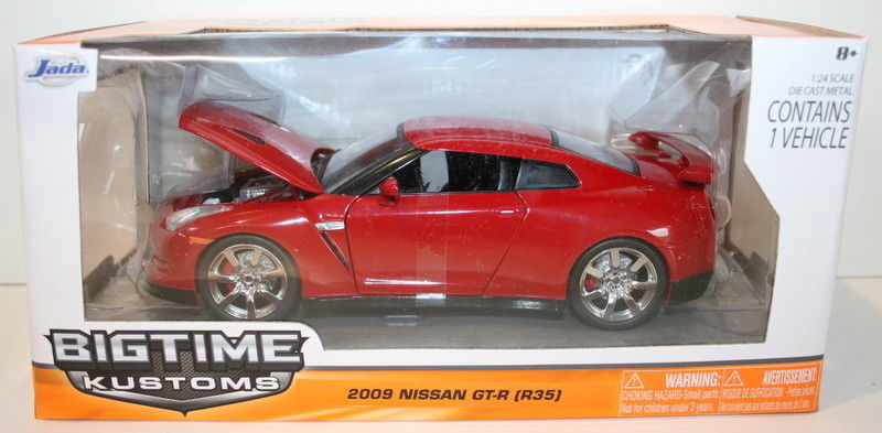 Jada 1/24 Scale 96811 - 2009 Nissan GT-R R35 - Red