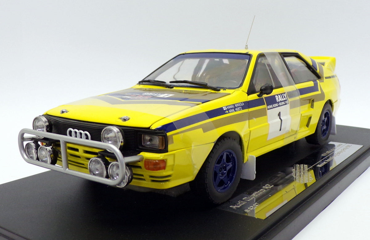 Sun Star 1/18 Scale 4247 - Audi Quattro A2 - 1st Hong Kong-Beijing Rally 1985