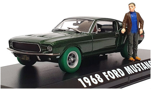 Greenlight 1/43 Scale 86433 - 1968 Ford Mustang GT "Bullitt" - Met Green Chase