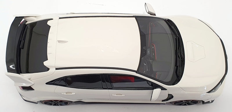 Kyosho 1/18 Scale Model Car KSR18029W - 2017 Honda Civic Type R - White