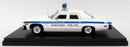 Auto World 1/43 Scale Resin AWR1142 - 1974 Dodge Monaco Chicago Police - White