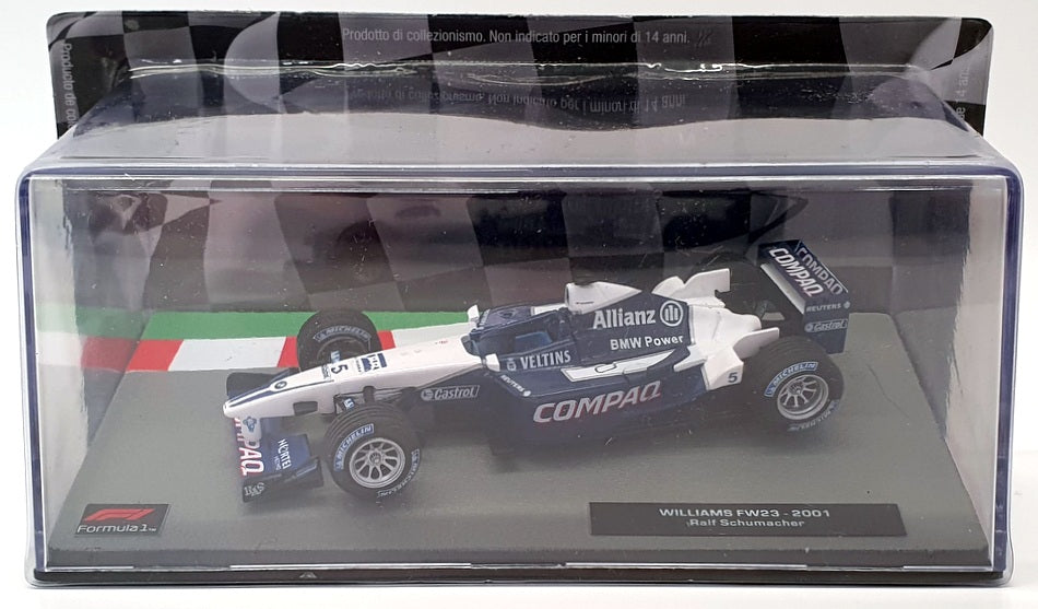 Altaya 1/43 Scale 2721 - F1 Williams FW23 2001 - #5 Ralph Schumacher