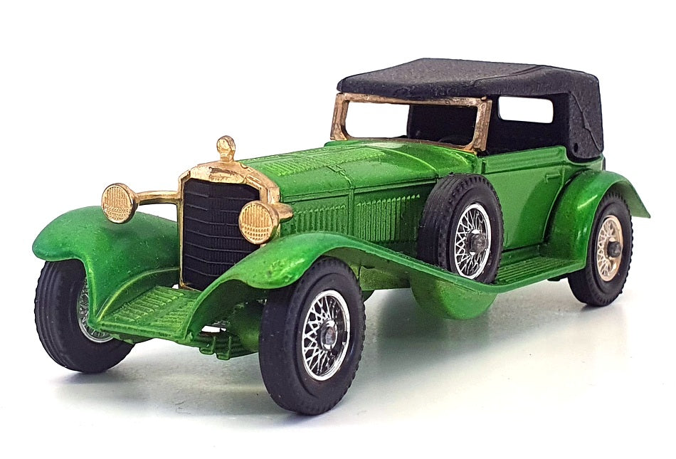 Matchbox Models Of Yesteryear Y-16 - 1928 Mercedes SS Coupe - Green