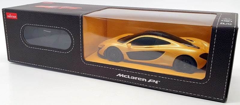 Rastar 1/24 Scale Radio Control Car 75200  - McLaren P1 - Yellow
