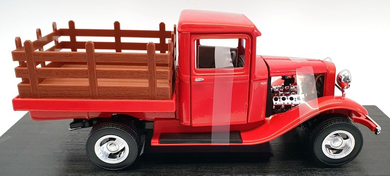 Road Legends 1/18 Scale Model Car 92258 - 1934 Ford Pick Up - Red