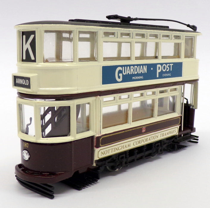 Corgi Appx 12cm Long Diecast 97287 - Nottingham Corporation Tram Car