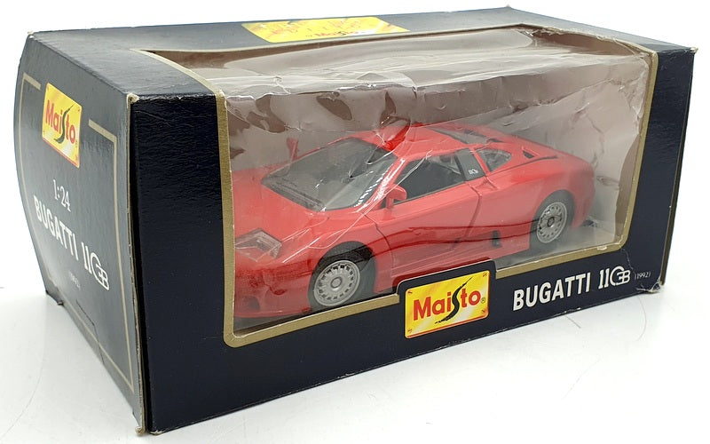 Maisto 1/24 Scale Diecast 31908 - 1992 Bugatti 110 EB - Red