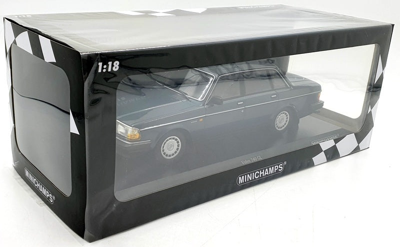 Minichamps 1/18 Scale Diecast 155 171407 - Volvo 240 GL 1986 - Petrol Met