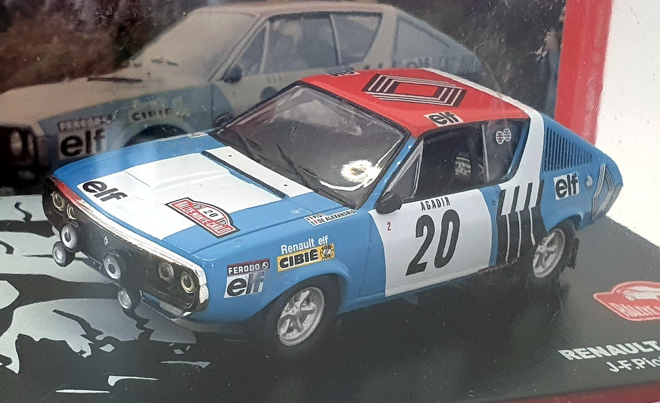 Altaya 1/43 Scale A251121 - Renault 17 Gordini - #20 Monte Carlo 1975