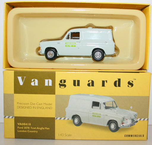 VANGUARDS 1/43 VA00418 FORD 307E 7CWT ANGLIA VAN LONDON COUNTRY