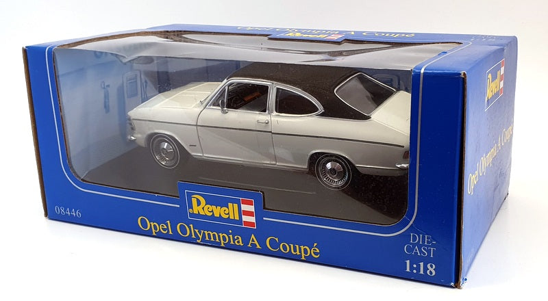 Revell 1/18 Scale 08446 - Opel Olympia A Coupe - White/Black Roof