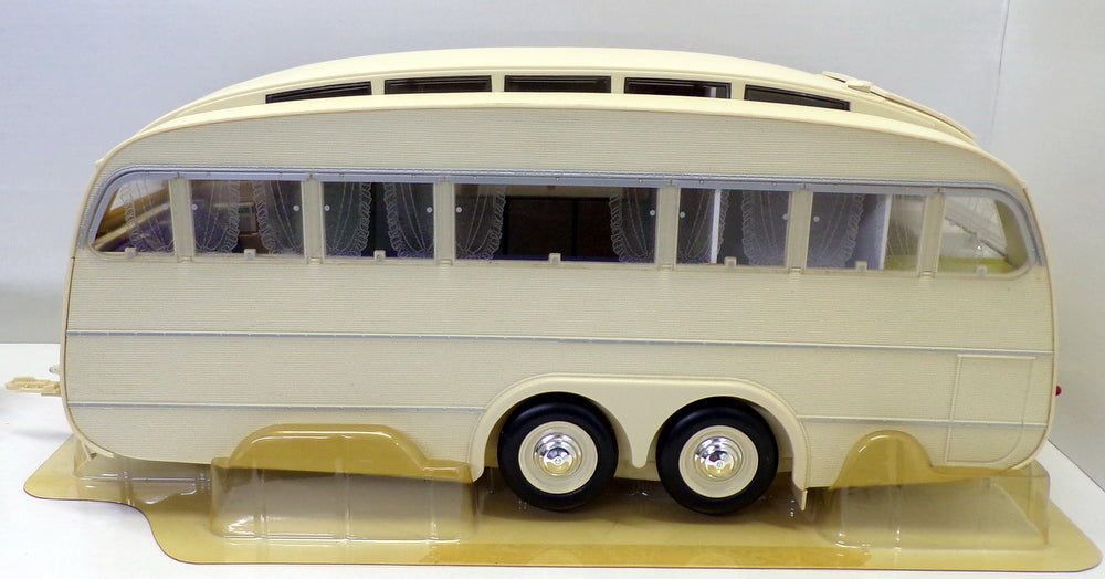 Norev 1/18 Scale 185724 - Simca Chambord & Caravan - Brown/Beige