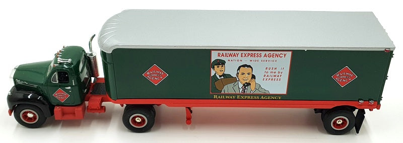 First Gear 1/34 Scale 19-1654 1960 B61 Mack Tractor And Trailer Railway Express