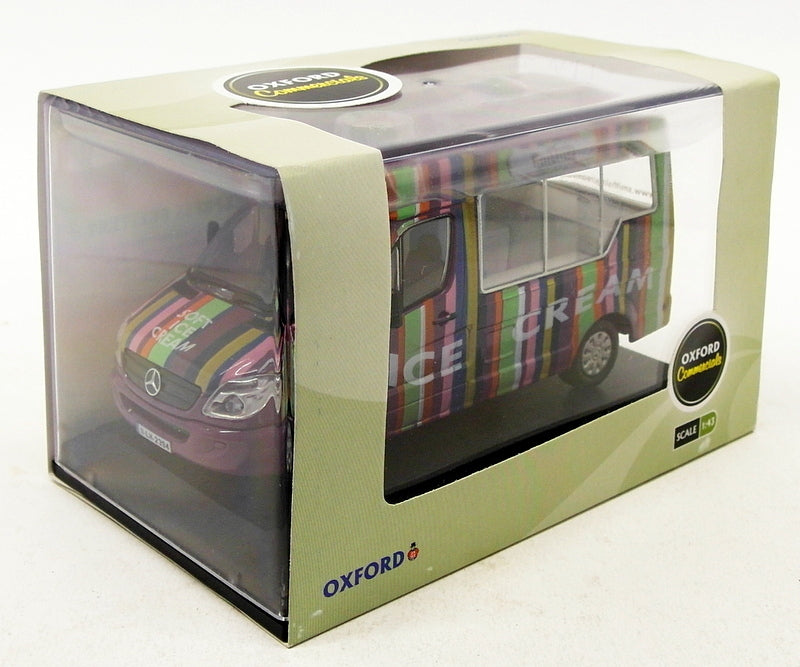 Oxford Diecast 1/43 Scale WM006 - Mercedes Whitby Mondial Ice Cream Van - Smiths