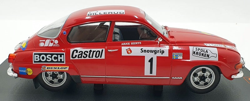 IXO 1/18 Scale 18RMC086A - SAAB 96 V4 #1 Winner Swedish Rally 1973 Blomqvist