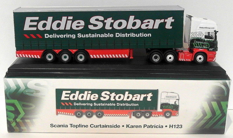 Atlas 1/76 Scale 4 649 102 Scania Topline Karen Patricia H123 Eddie Stobart Ltd