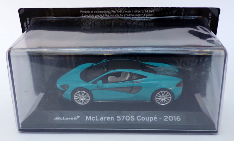 Altaya 1/43 Scale AT26320A - 2016 McLaren 570S Coupe - Blue