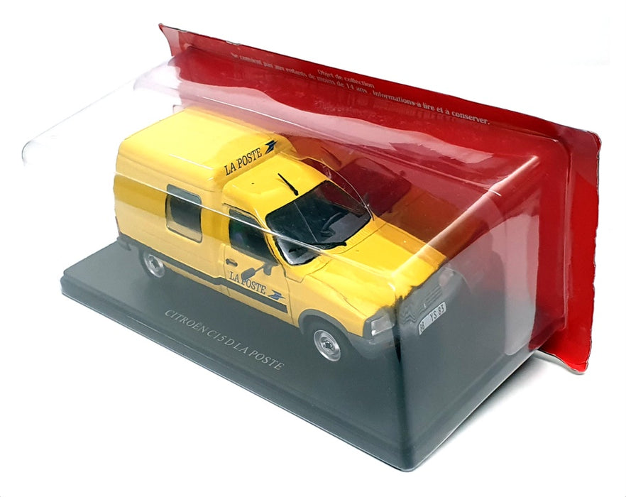 Hachette 1/24 Scale Diecast G111V011 - Citroen C15 D La Poste - Yellow