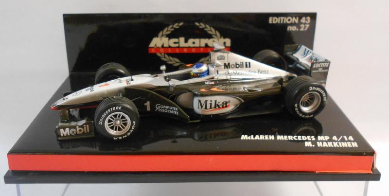 Minichamps F1 1/43 Scale - 530 994301 McLAREN MERCEDES M.HAKKINEN