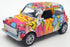 Kandy Toys 11cm Long TY4507 - Wacky Colour Cars Mini  Pull Back And Go