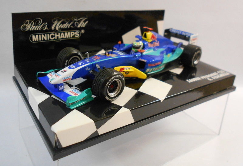 Minichamps F1 1/43 Scale - 400 040011 SAUBER PETRONAS G.FISICHELLA