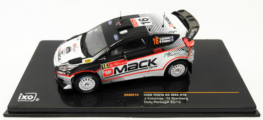 Ixo 1/43 Scale RAM515 - Ford Fiesta RS WRC - #16 Portugal 2012