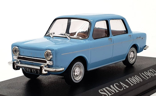 Altaya 1/43 Scale Diecast 4921N - 1962 Simca 1000 - Blue