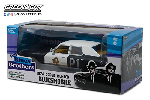 Greenlight 1/24 Scale 84011 - 1974 Dodge Monaco Bluesmobile - The Blues Brothers